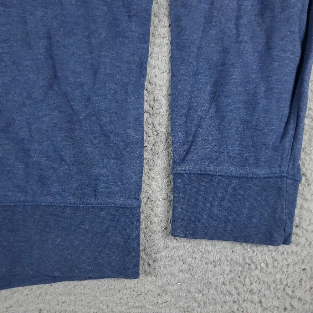Ralph Lauren Sweater Mens Medium Blue Pony 1/4 Zip Up Pullover Sweatshirt *